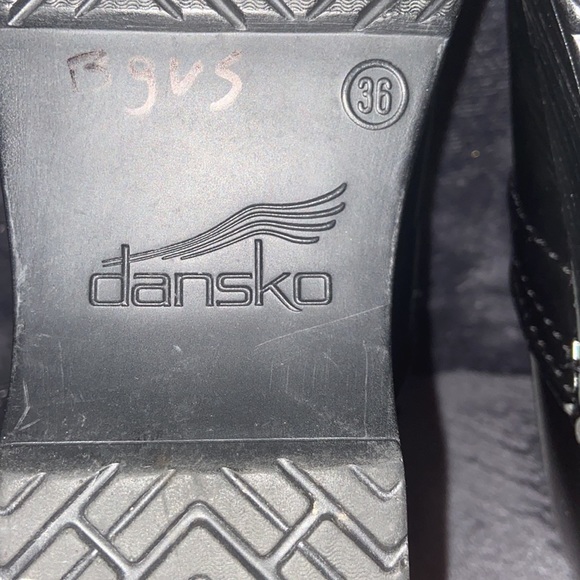 Dansko Professional Clog Black Size 36 - Picture 5 of 8